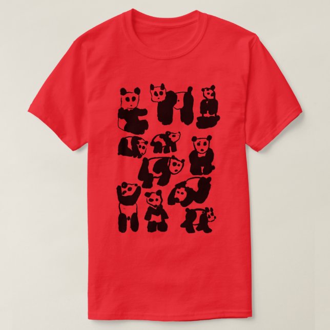 Panda Collection T-Shirt (Design Front)