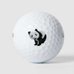 Panda Cub  Golf Balls