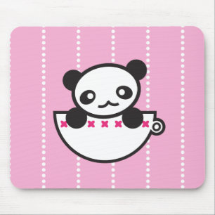 Panda Cup Mouse Pad