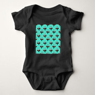 Panda Cute Design Baby Jersey Bodysuit