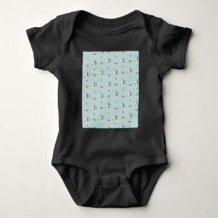 Panda Cute Design Baby Jersey Bodysuit