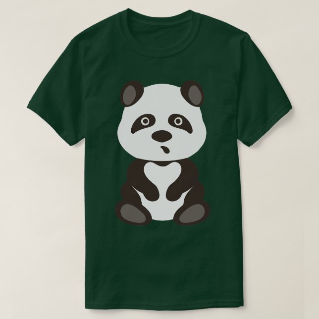 Panda Cute T-Shirt (Design Front)