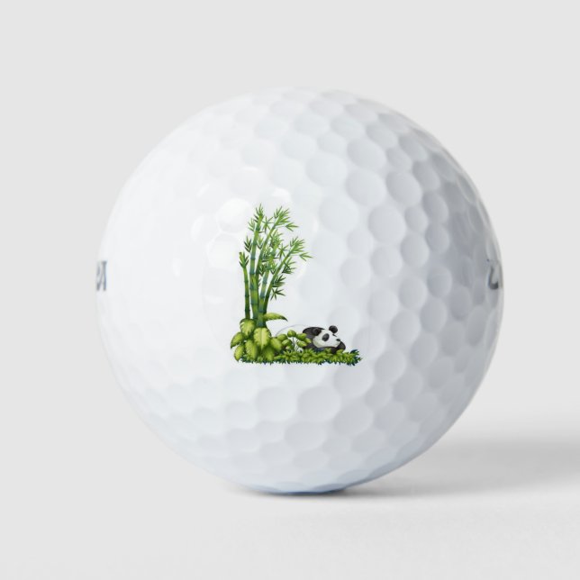 Panda design golf balls (Front)
