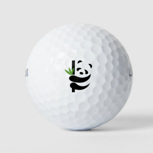 Panda design golf balls