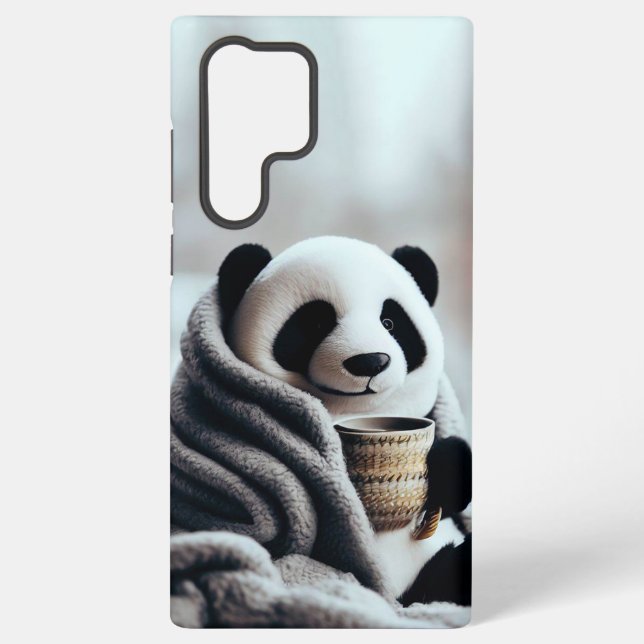 Panda Design On Samsung Galaxy S22 Ultra Case (Back)
