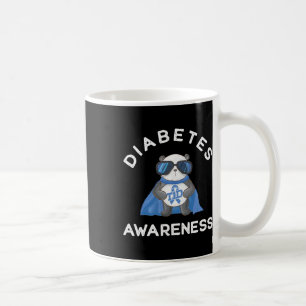 Panda Diabetic Type 1 Diabetes Awareness Support K Coffee Mug