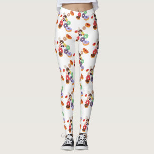 Panda & Doughnuts Leggings