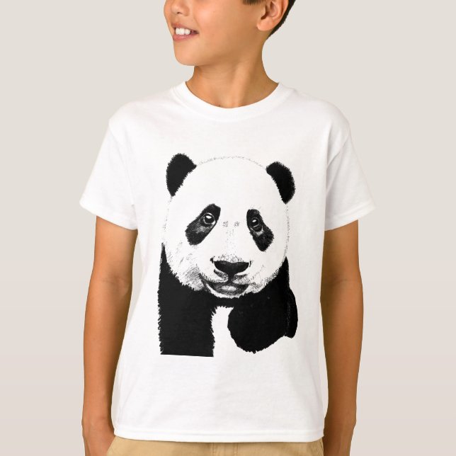 Panda drawing T-Shirt (Front)