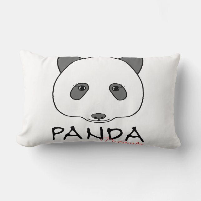 Panda Dreamer Lumbar Cushion (Front)