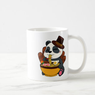 Panda Eating Ramen Thanksgiving Day Japanese Food Coffee Mug