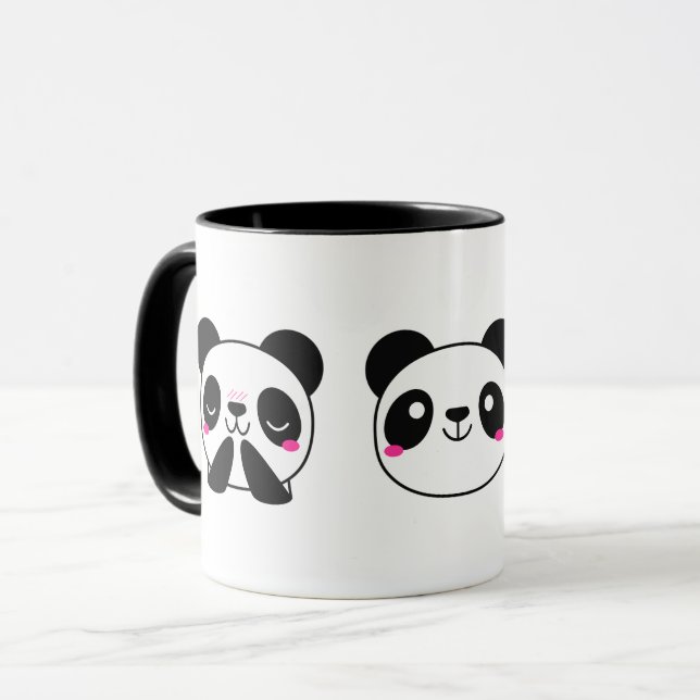 Panda Emoji Coffee Mug (Front Left)