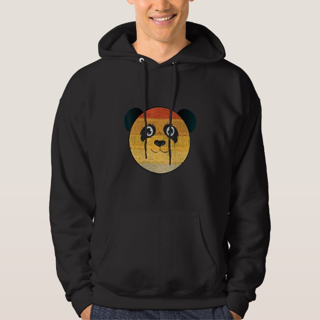 Panda Face Hoodie (Front)
