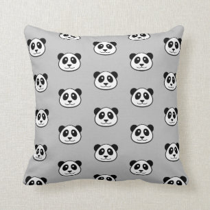 Panda Face Pattern Cushion