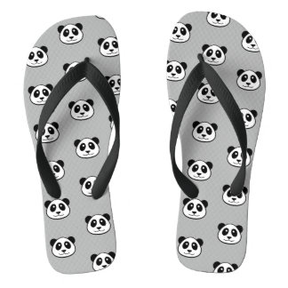 Panda Face Pattern Thongs