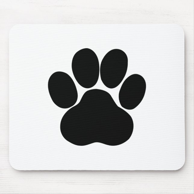 Panda feet design mouse pad (Front)