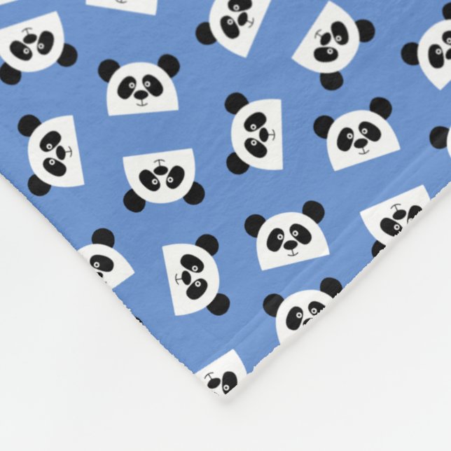 Panda Fleece Blanket (Corner)