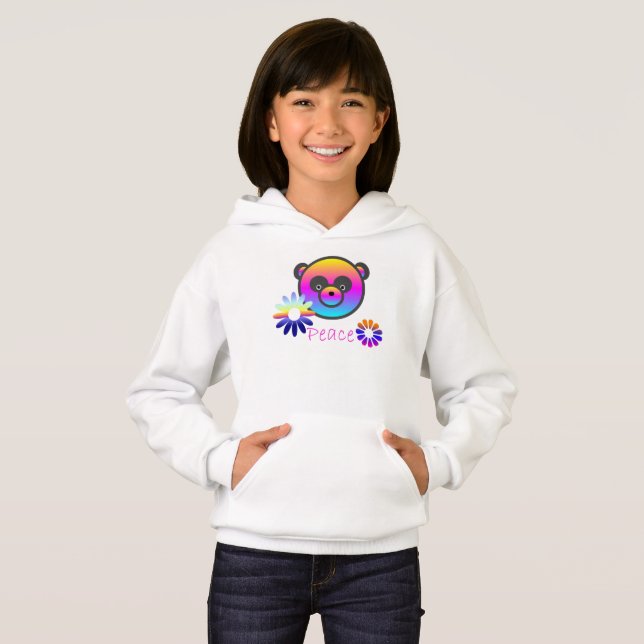 Panda Floral Sweatshirt (Front Full)