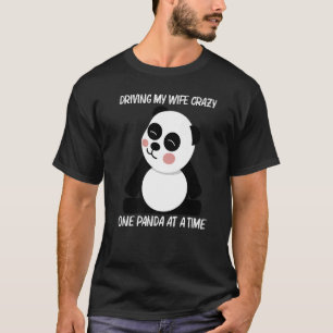 Panda For Men Dad Black White Bear Cub   1 T-Shirt
