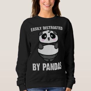 Panda For Men Women Cute Panda Bear Animal 3 Sweatshirt