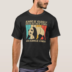 Panda For Men Women Panda Bear Animal  1 T-Shirt