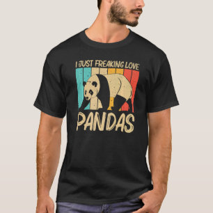Panda For Men Women Panda Bear Animal  2 T-Shirt