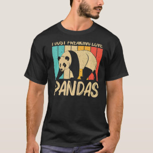 Panda For Men Women Panda Bear Animal  2 T-Shirt