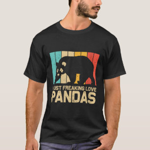 Panda For Panda Bear Animal Zookeeper T-Shirt