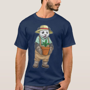 Panda Gardener Seedling Garden T-Shirt