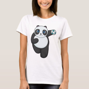 Panda Handball player Handball T-Shirt