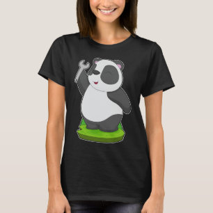 Panda Handyman Wrench T-Shirt