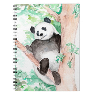 Panda, Hanging Out Notebook