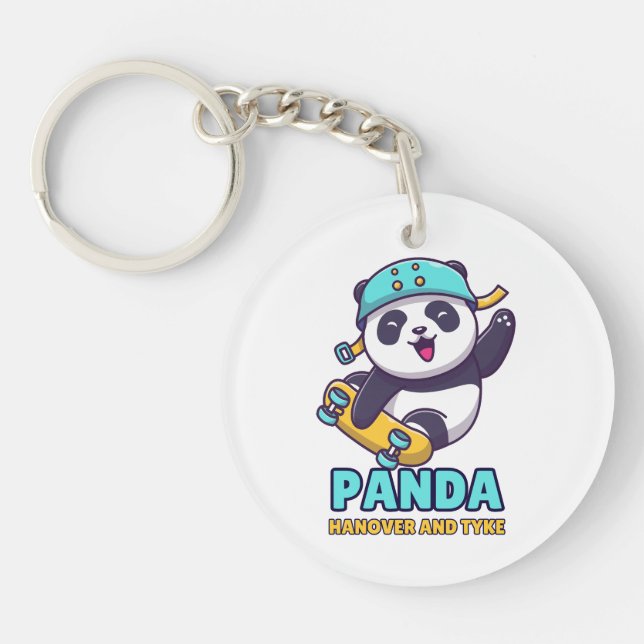 Panda hanover key ring (Front)