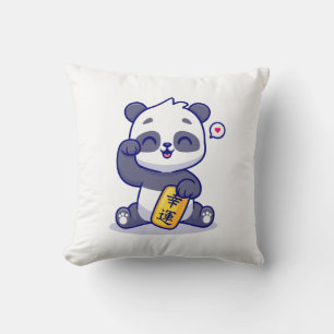 panda happy  cushion