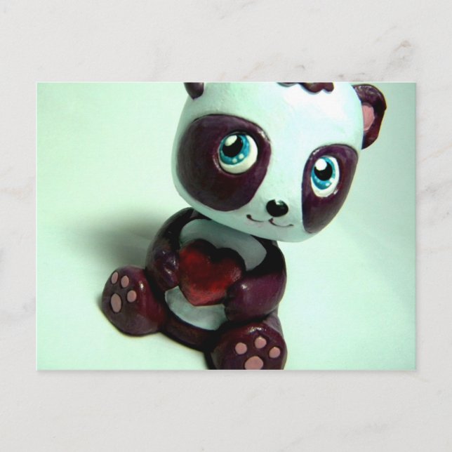 Panda Hug I Postcard (Front)