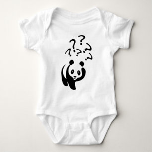 Panda illustration Design Baby Jersey Bodysuit