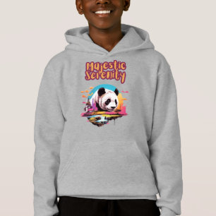Panda in Colour: Vibrant Panda in His Habitat