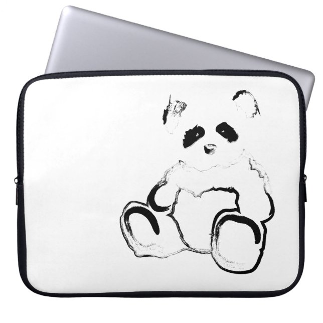 panda ink laptop sleeve (Front)
