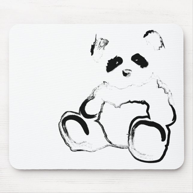 panda ink mouse pad (Front)