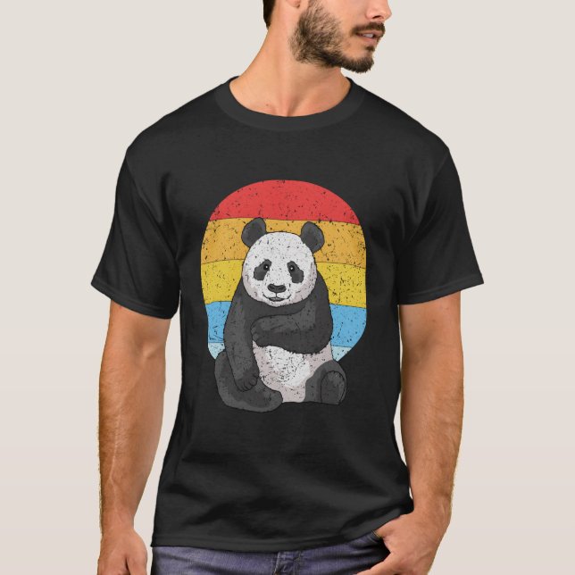 Panda Kawaii Panda T-Shirt (Front)
