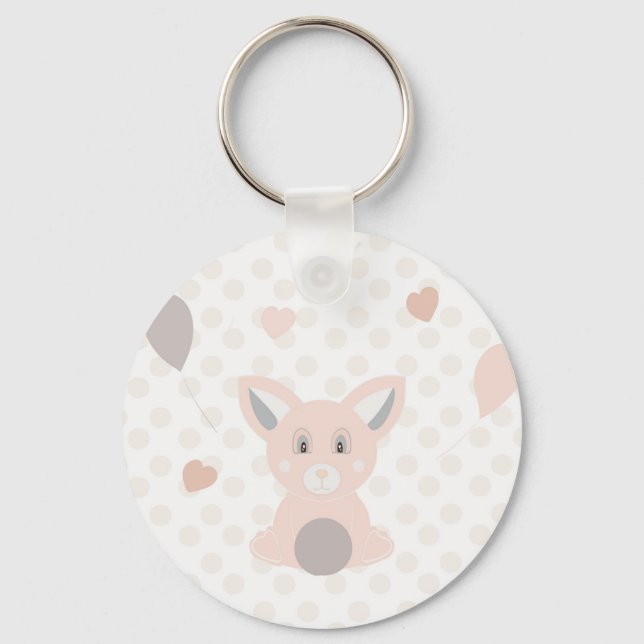 Panda Key Ring (Front)