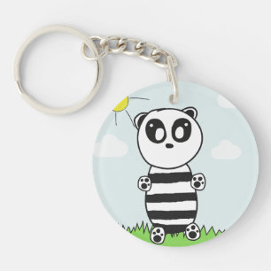 Panda Kid  Key Ring