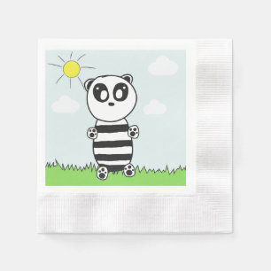 Panda Kid  Napkin