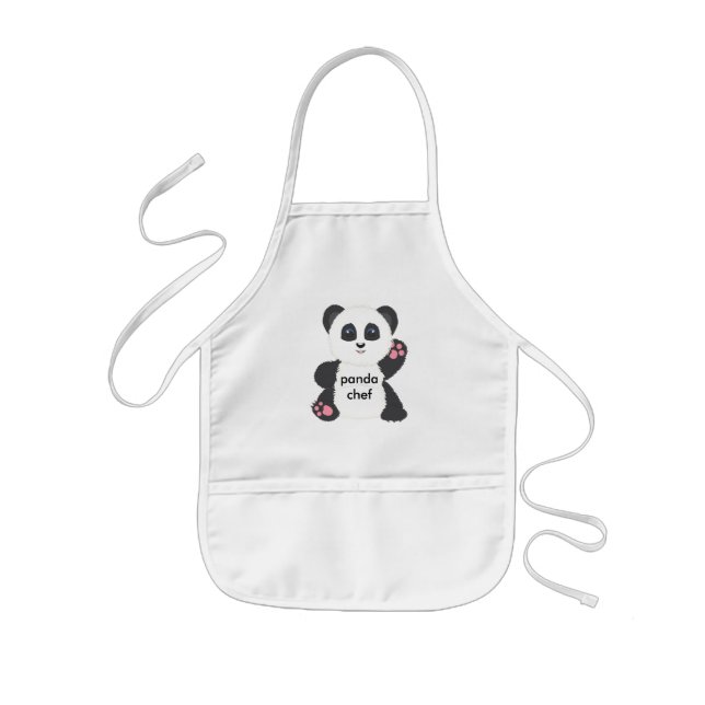Panda kid's apron (Front)