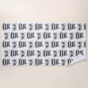 Panda Kids  Beach Towel