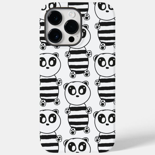 Panda Kids   Case-Mate iPhone Case (Back)