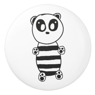 Panda Kids  Ceramic Knob