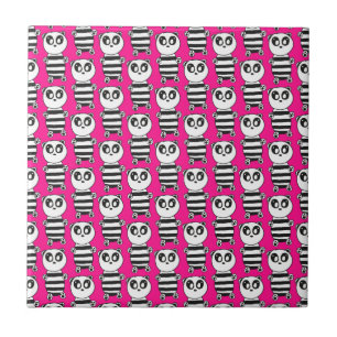 Panda Kids  Ceramic Tile