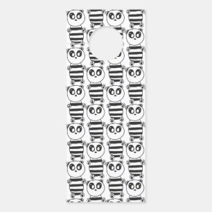 Panda Kids Door Hanger