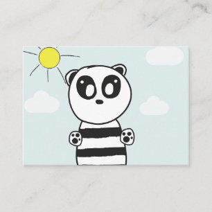 Panda Kids Enclosure Card