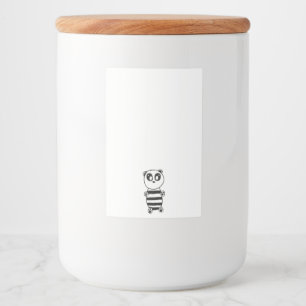 Panda Kids Food Label